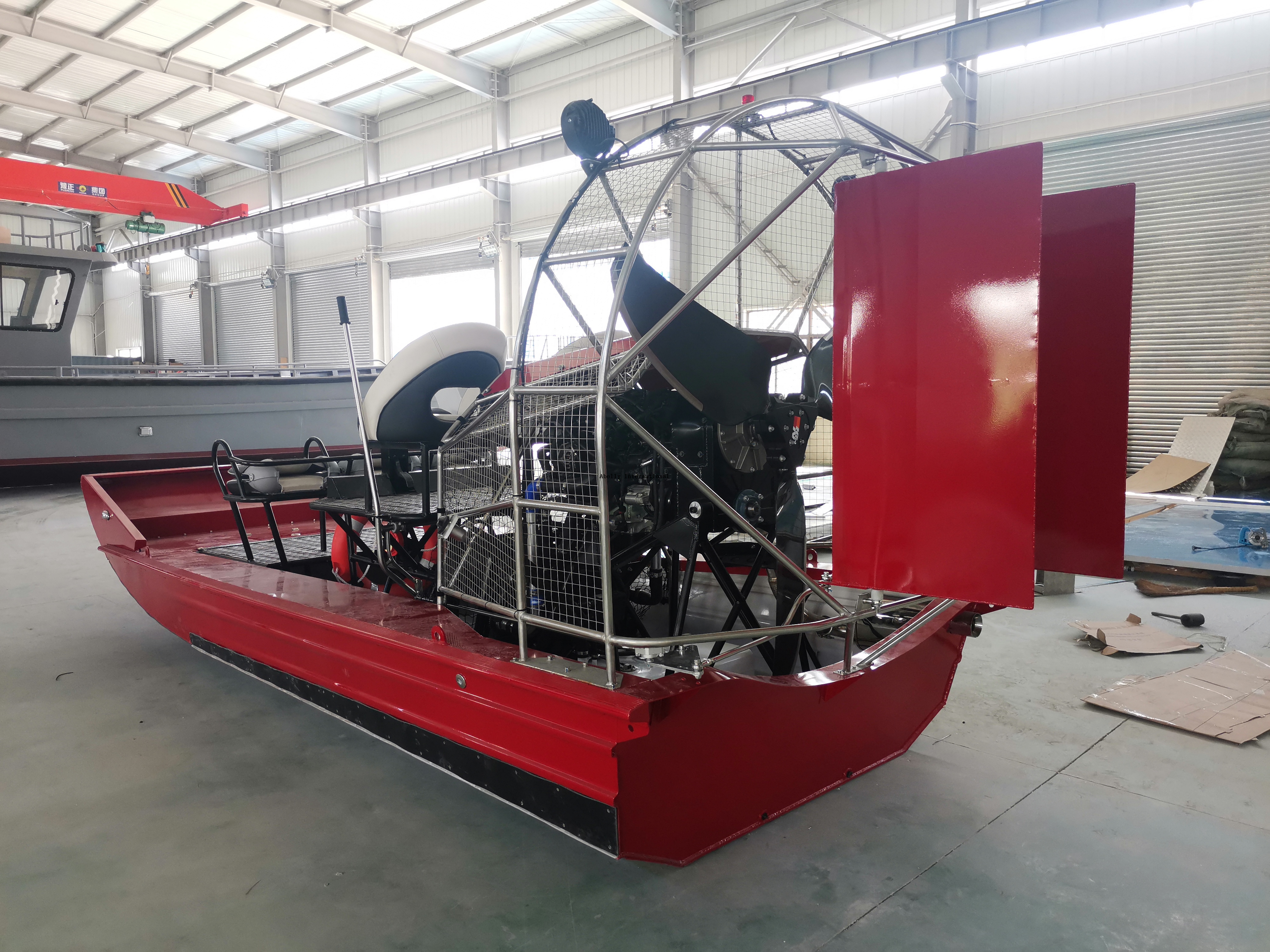 Abelly all welded Aluminum Airboat with China 250hp Motor